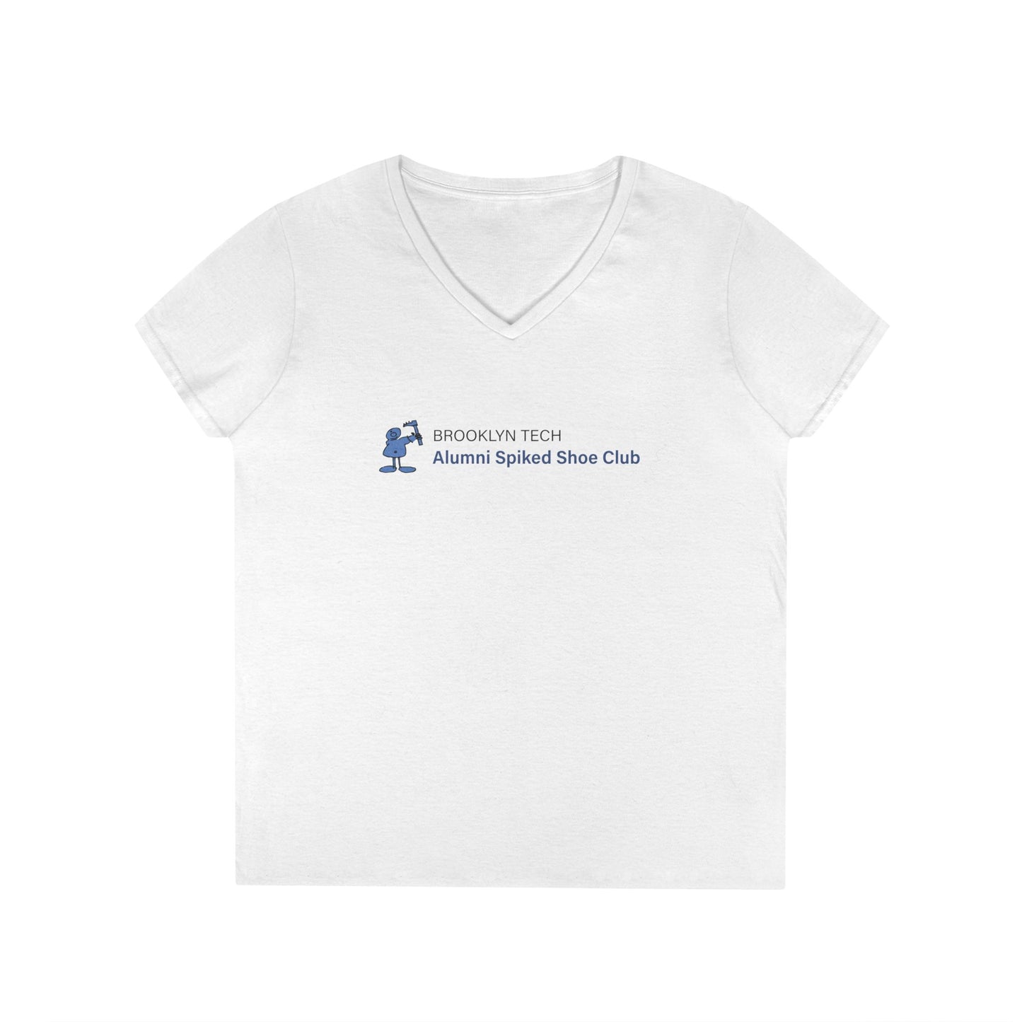 Brooklyn Tech Alumni Spiked Shoe Club Ladies' V-Neck T-Shirt