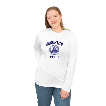 Brooklyn Tech Classic Logo - Men's Performance Long Sleeve Shirt