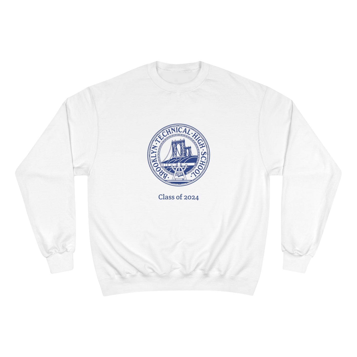 Tech Classic Logo (front) - Tech (back) - Champion Crewneck Sweatshirt - Class Of 2024