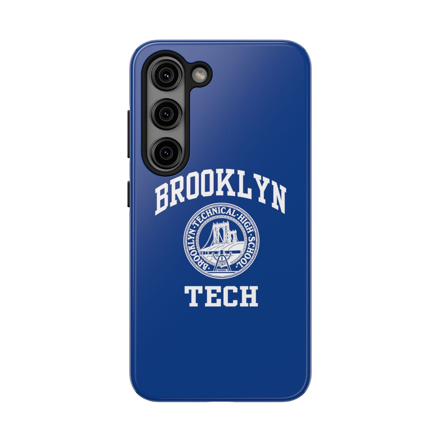 Brooklyn Tech Classic Logo - Tough Phone Cases - Navy