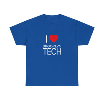 Boutique - I Love Brooklyn Tech Unisex Heavy Cotton T-shirt (Modern Font)