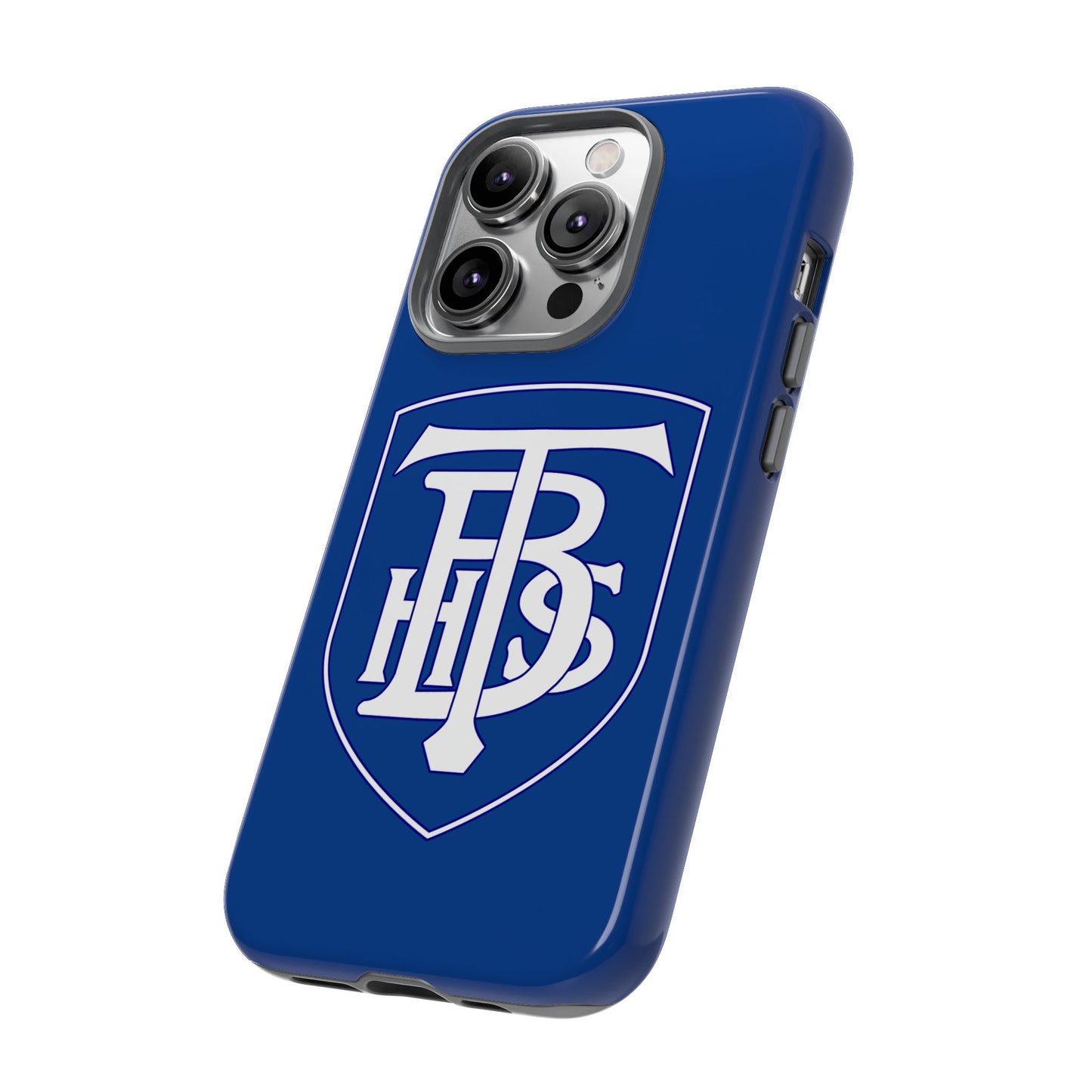 Stacked Logo - Tough Phone Cases - Navy