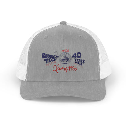 Class of 1986 40th Reunion Trucker Cap - Navy Logo