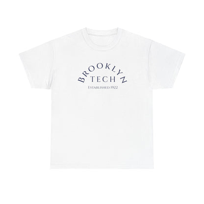 Boutique: Brooklyn Tech Arch Logo - Gildan Men's Heavy Cotton T‑Shirt
