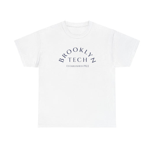 Boutique: Brooklyn Tech Arch Logo - Gildan Men's Heavy Cotton T‑Shirt