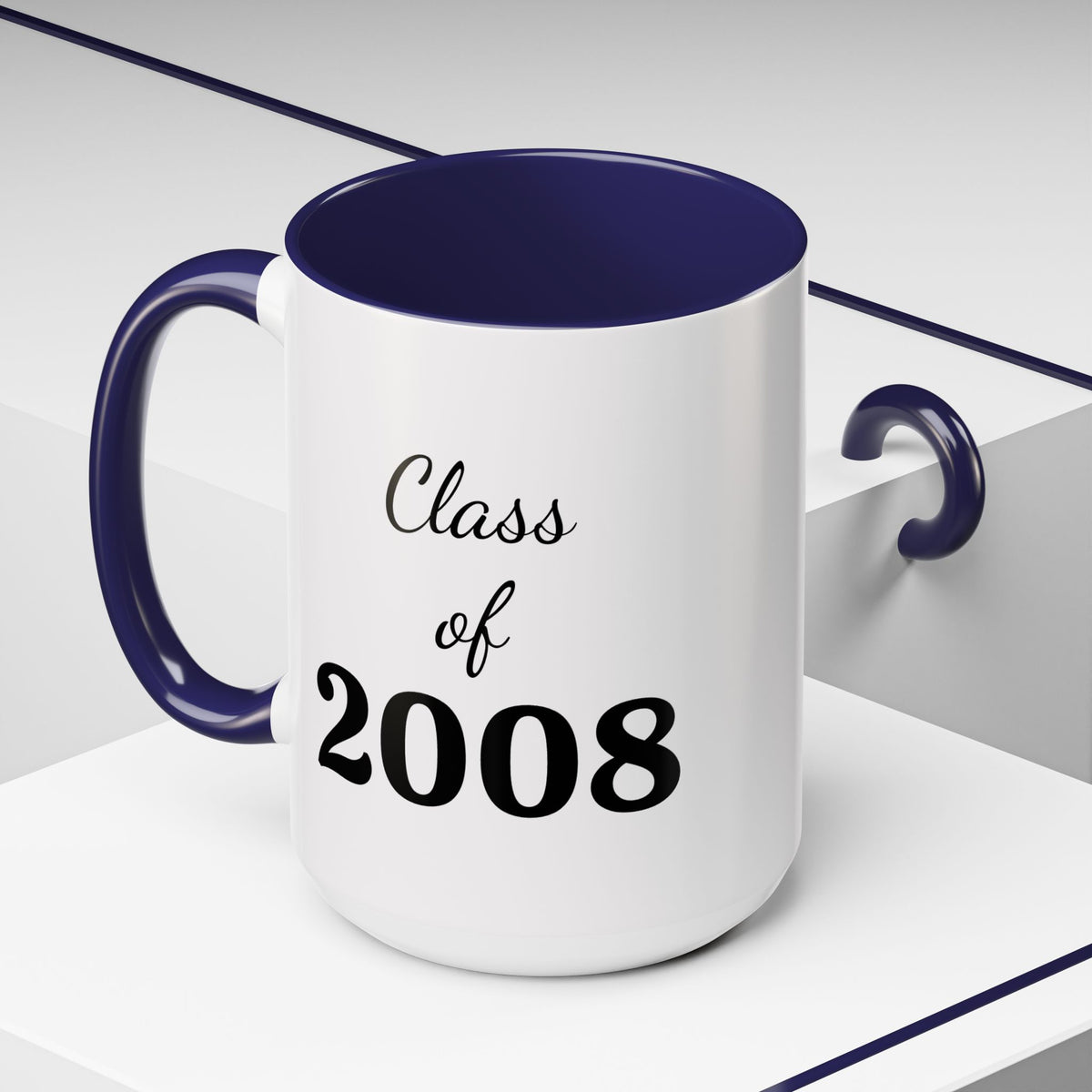 Class of 2008 Accent Coffee Mug — 11 & 15oz