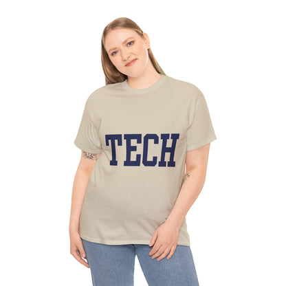 Tech - Classic Font - Men's Heavy Cotton T-Shirt