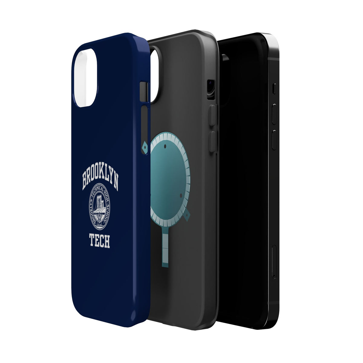 Classic Logo with Brooklyn Tech Magnetic Phone Case