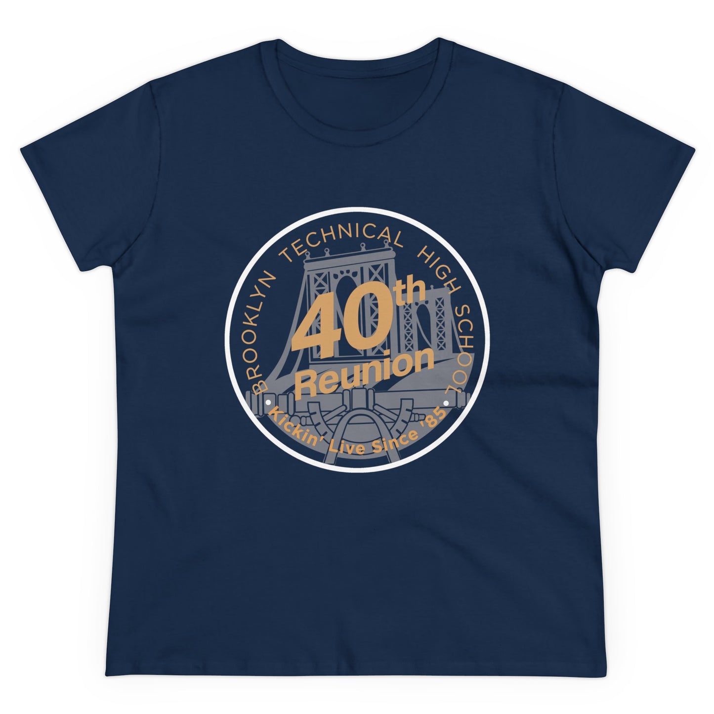 Class Of 1985 Commemorative Women's Midweight Cotton T-Shirt - 40th Reunion