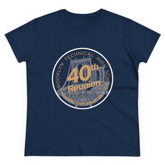 Class Of 1985 Commemorative Women's Midweight Cotton T-Shirt - 40th Reunion