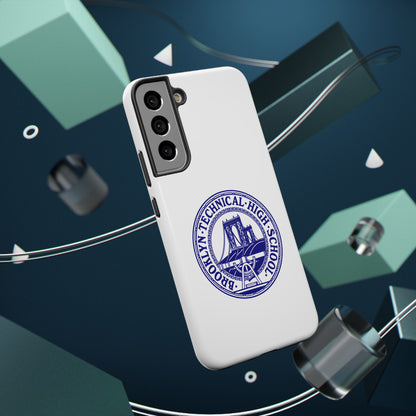 Classic Tech Seal - Impact-Resistant Phone Cases - Iphone Or Samsung - White