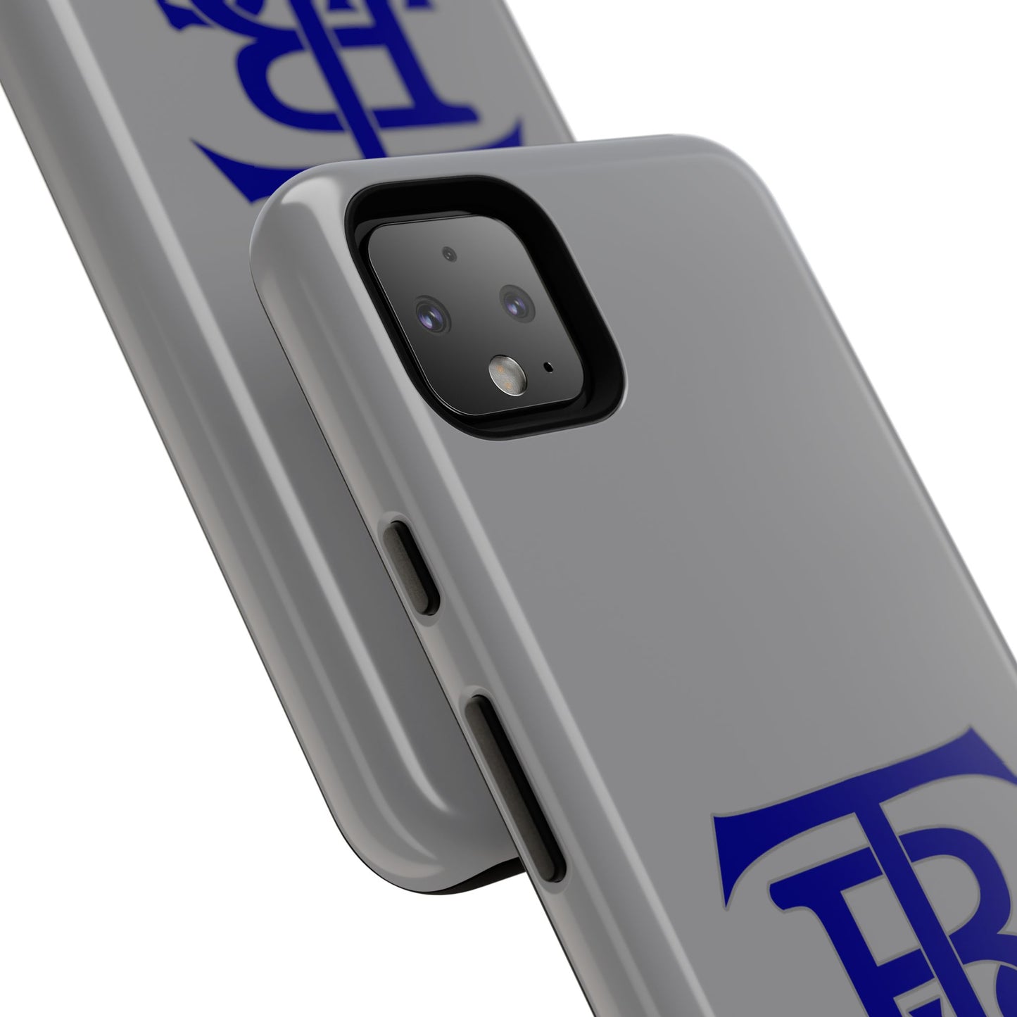Stacked Logo - Tough Phone Cases - Gray - Google phones