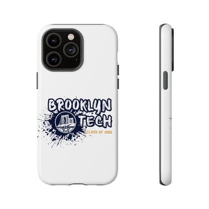 Class Of 1990 Commemorative Tough Cases - Apple & Samsung Only - Gold Font On White Background