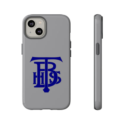 Stacked Logo - Tough Phone Cases - Gray - iPhones