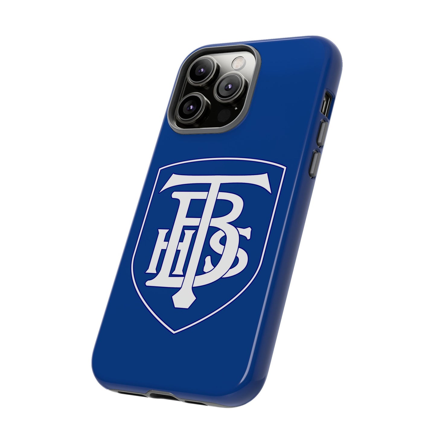 Stacked Logo - Tough Phone Cases - Navy