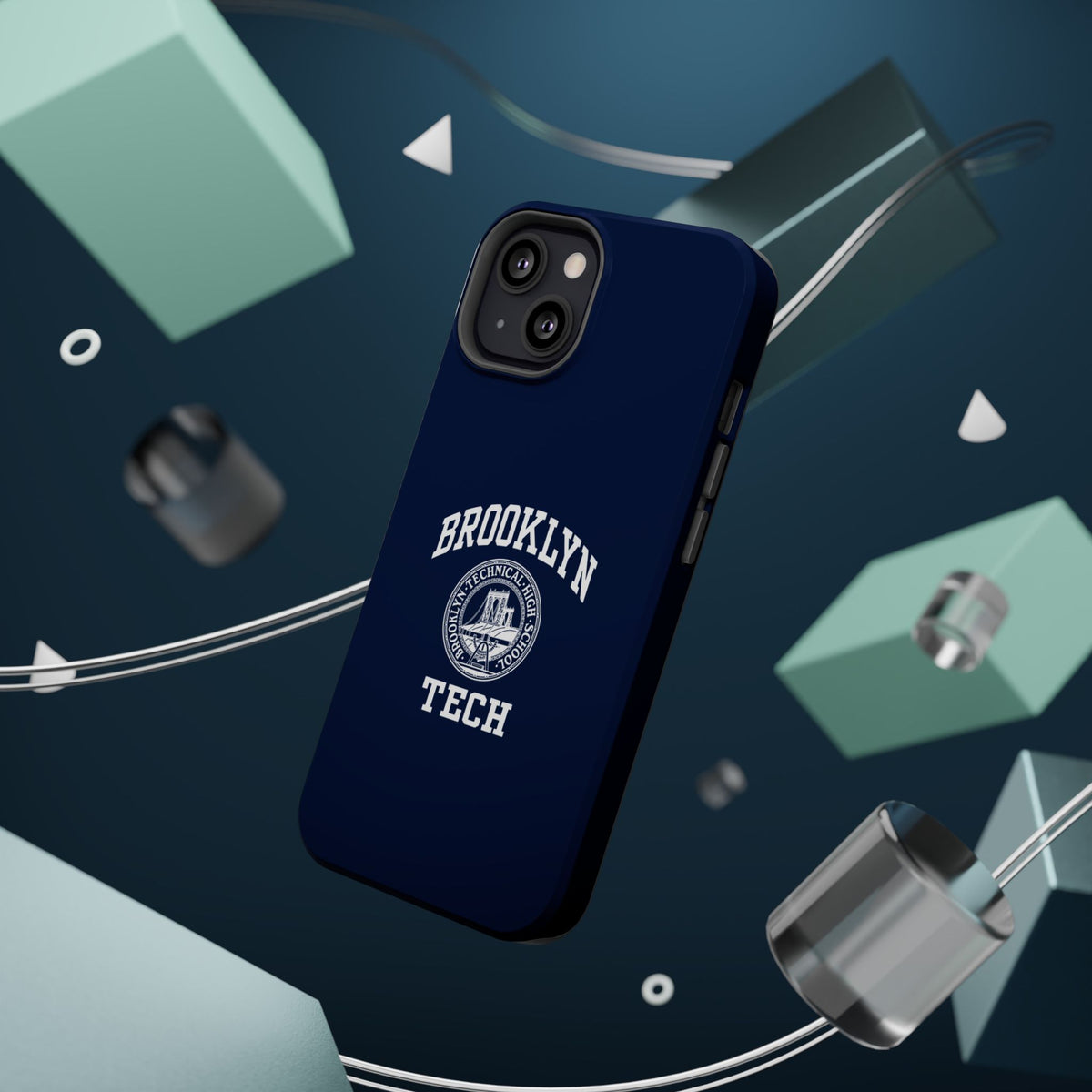 Classic Logo with Brooklyn Tech Magnetic Phone Case