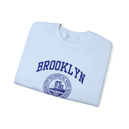 Brooklyn Tech Classic Logo - Men's Heavy Blend™ Crewneck Sweatshirt - Class Of 1995