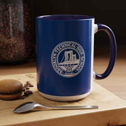 Classic Tech Logo - Accent Mug - Navy