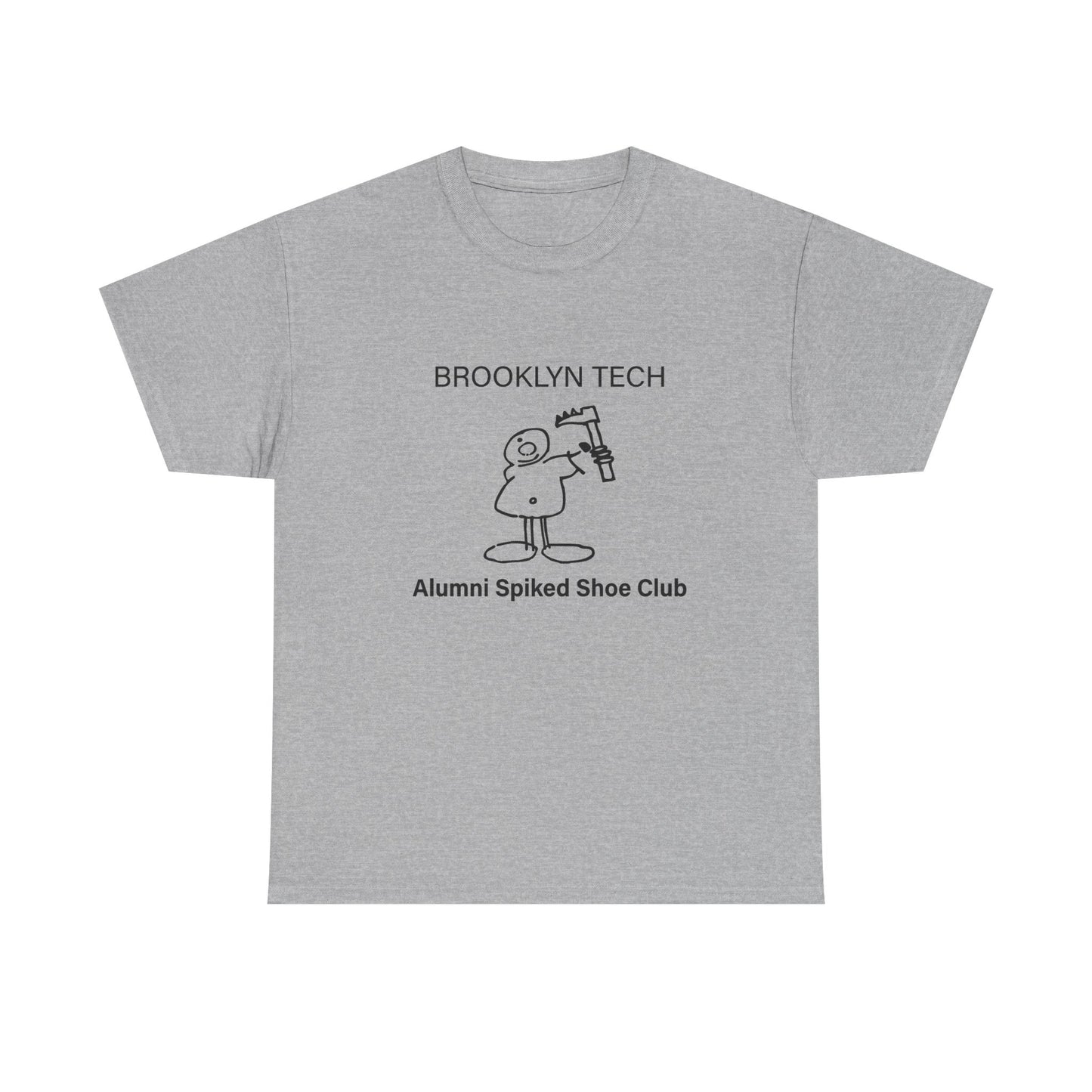 Brooklyn Tech "Alumni Spiked Shoe Club" Heavy Cotton T-Shirt