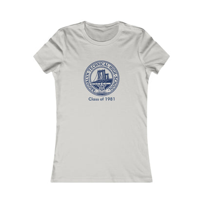 Classic Tech Logo - Class of 1981 - Ladies Favorite Tee