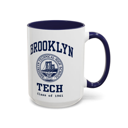 Brooklyn Tech Coffee Mug — Class of 1961 Accent Ceramic Mug (11/15oz)