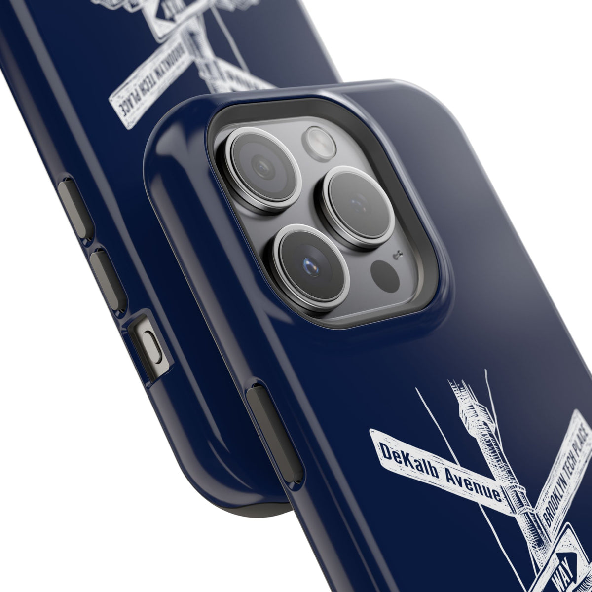 Dekalb Avenue & Brooklyn Tech Pl Magnetic Phone Case