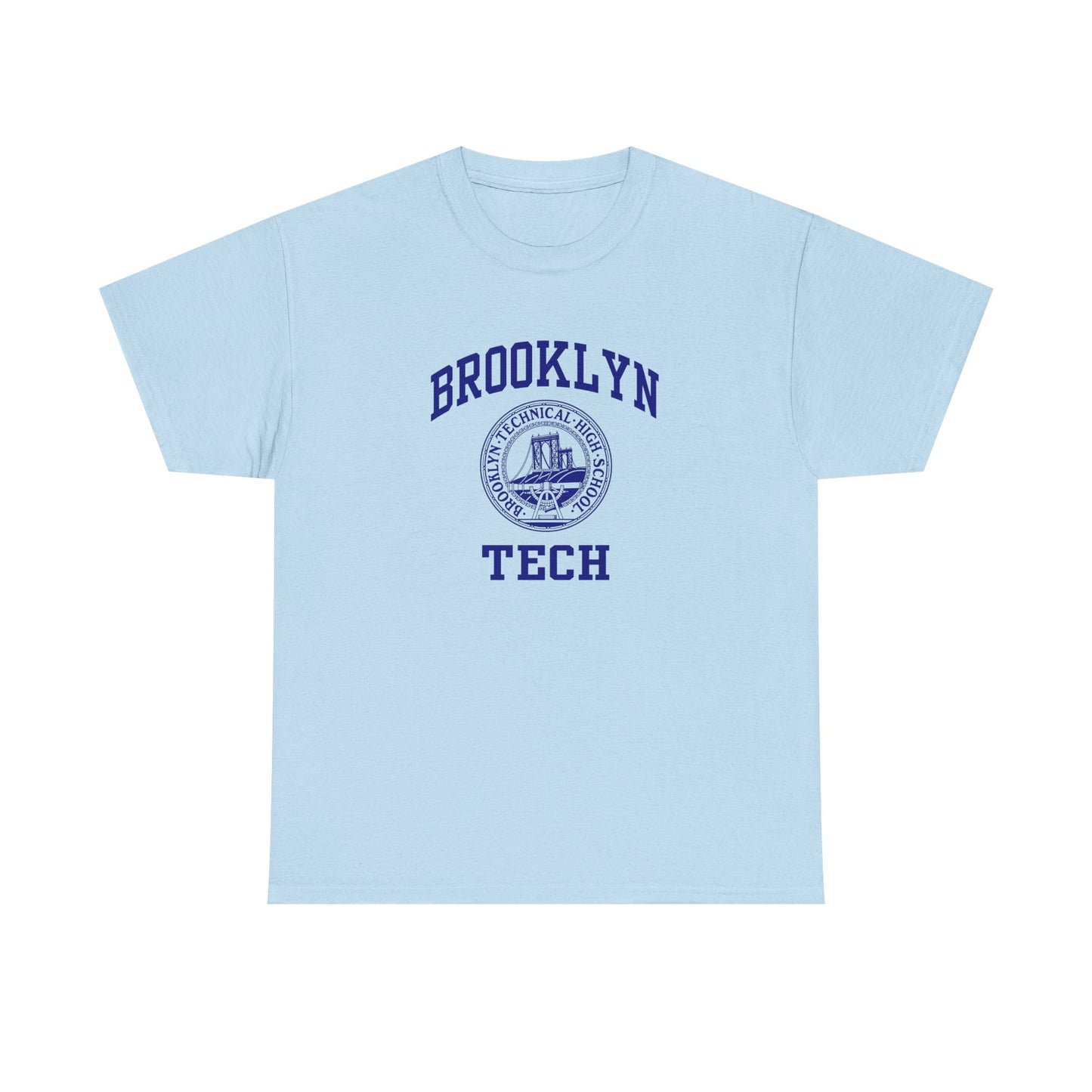 Classic Brooklyn Tech Logo - Men's Heavy Cotton Tee