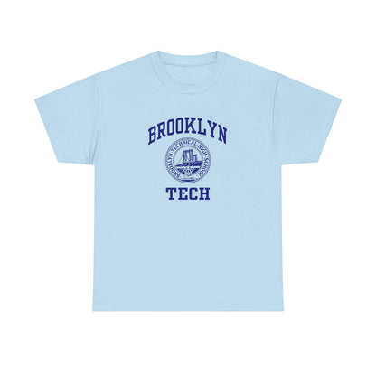 Classic Brooklyn Tech Logo - Men's Heavy Cotton Tee