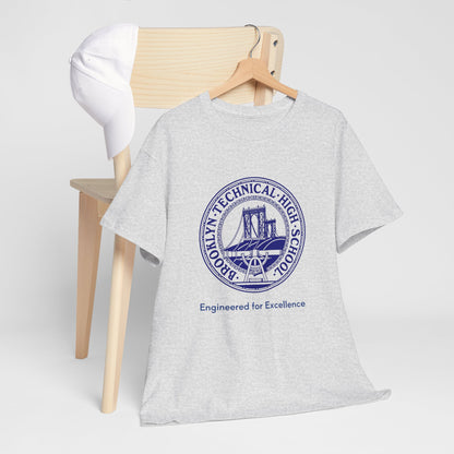 Classic Tech Seal - "engineered For Excellence" - Men's Heavy Cotton T-Shirt