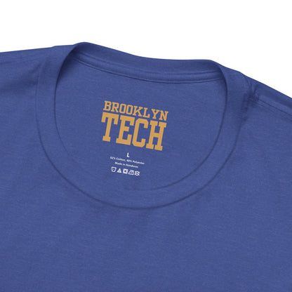 Classic Brooklyn Tech on Left Chest - Men's Jersey Short Sleeve T-Shirt