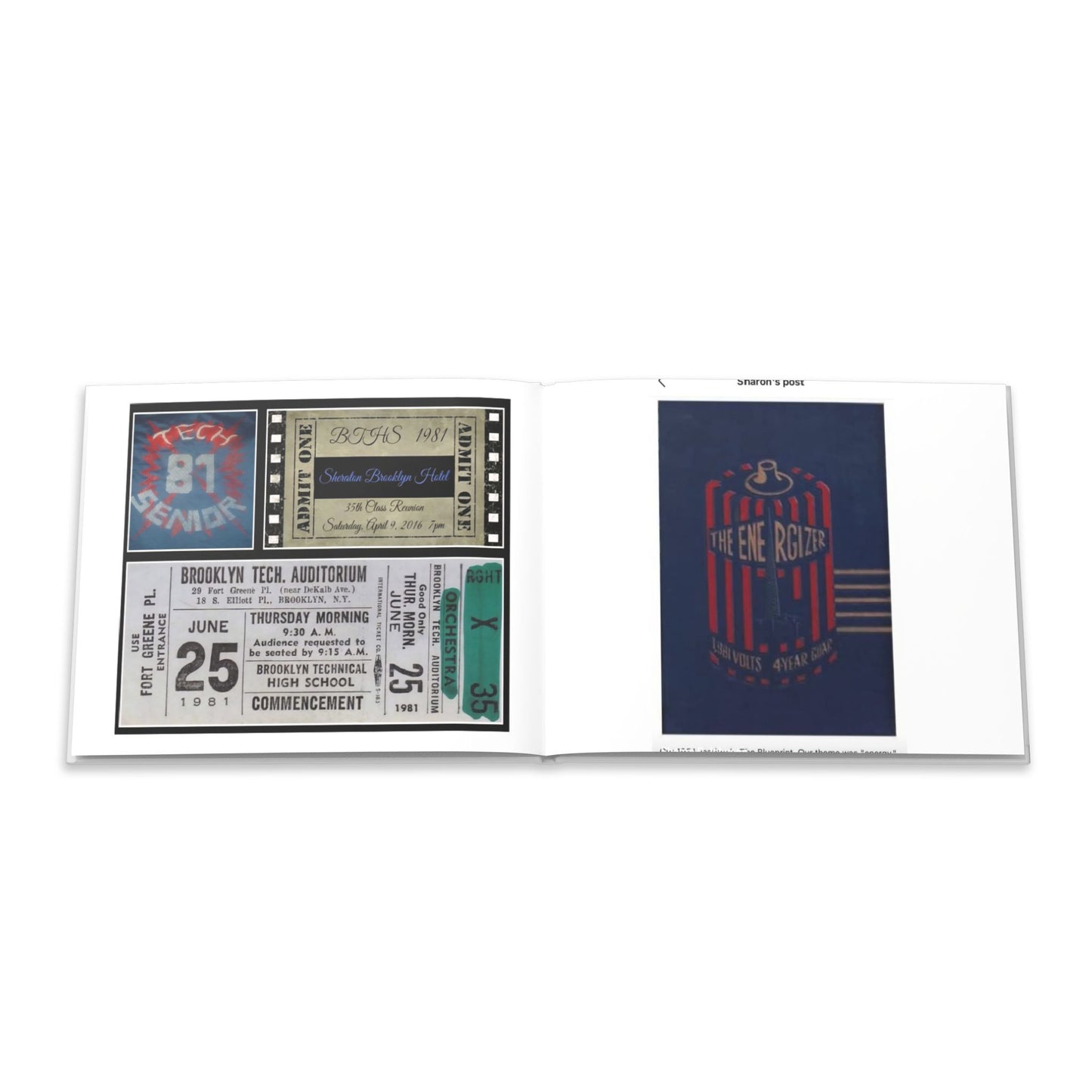 Class of 1981 Homecoming 2026 Hardcover Photo Book