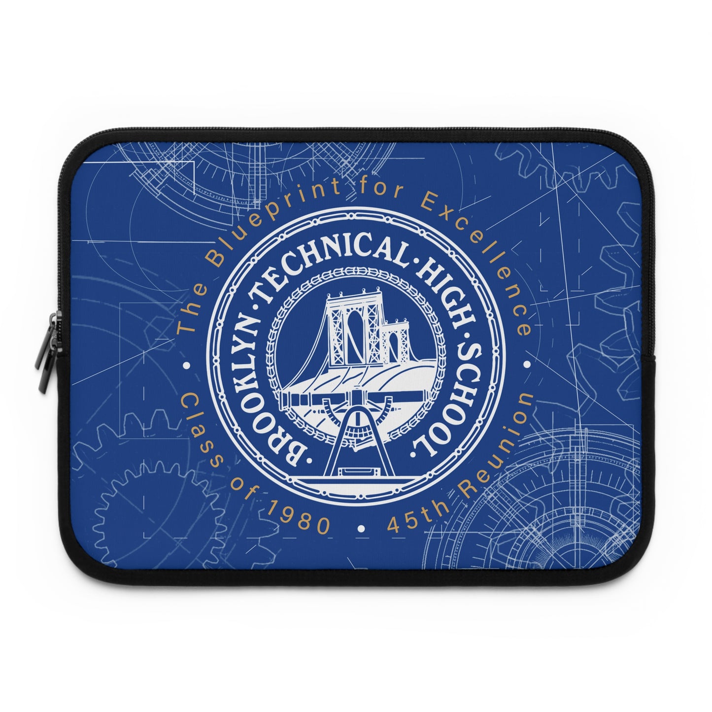 The Blueprint for Excellence - Laptop Sleeve - Class of 1980