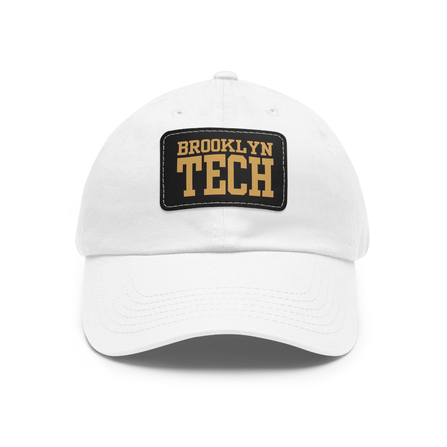 Classic Brooklyn Tech - Hat With Rectangular Leather Patch