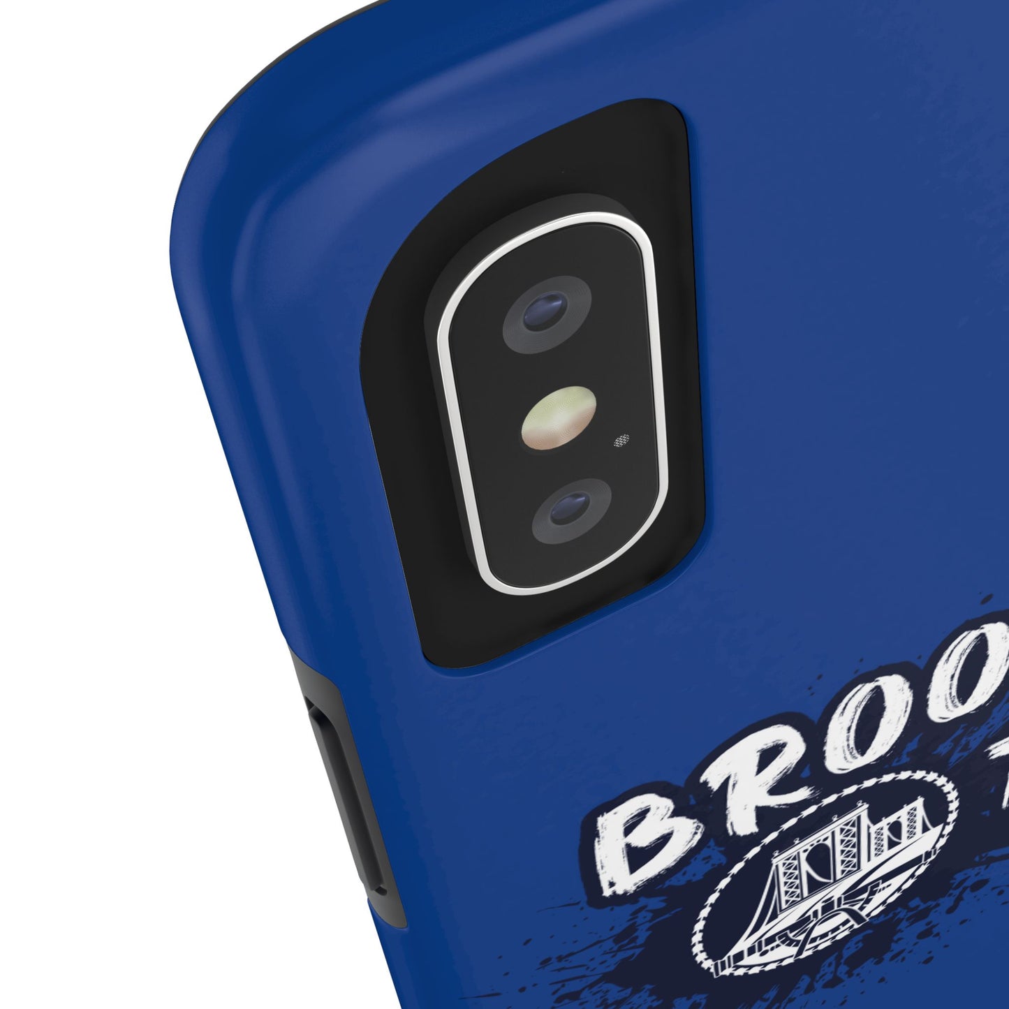 Class Of 1990 Commemorative Tough Phone Cases - Gold Font With Dark Blue Background