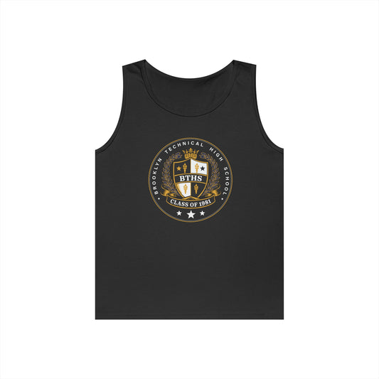 Class of 1981 Heavy Cotton Tank Top - Black Logo