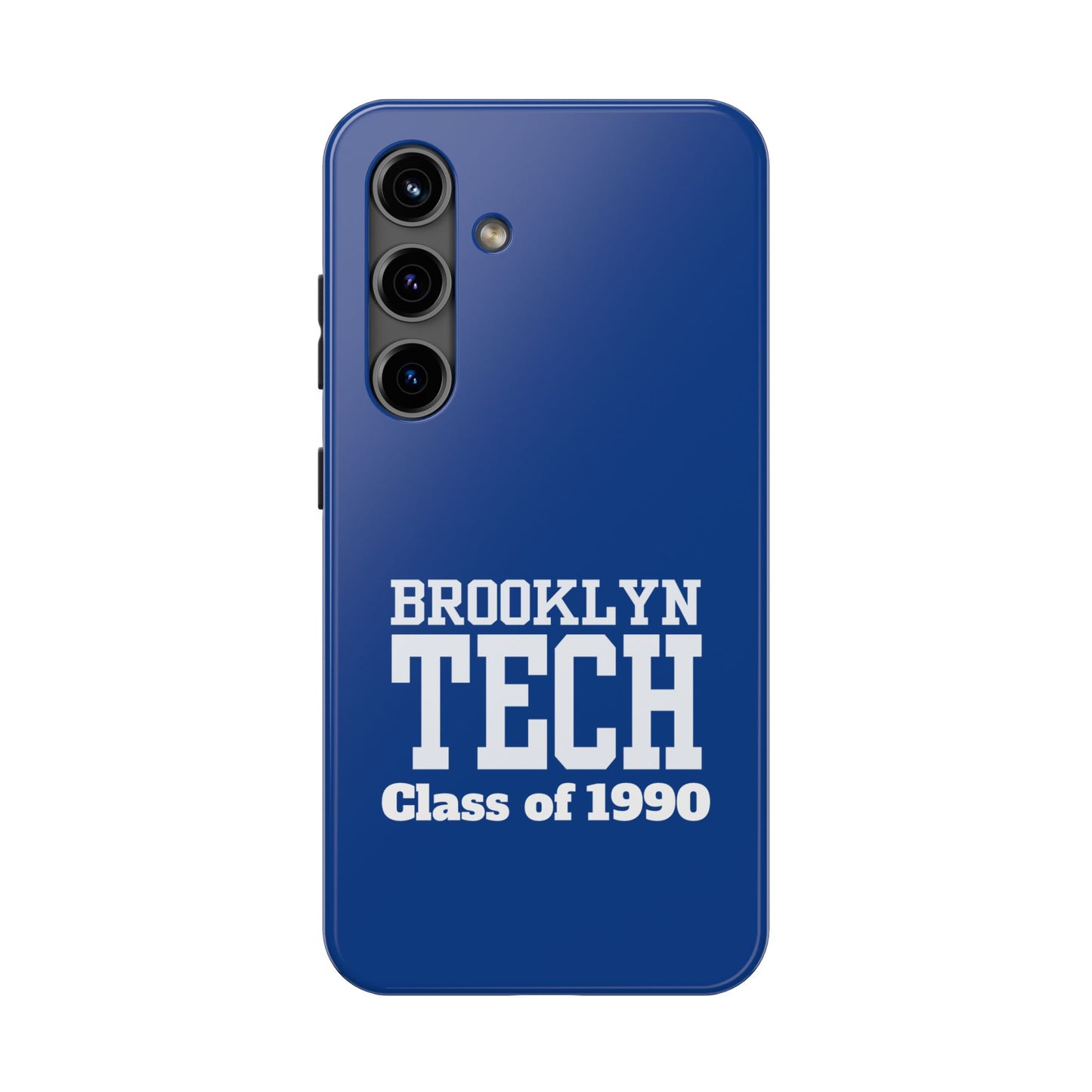Brooklyn Tech Class Of 1990 Tough Phone Case - Blue
