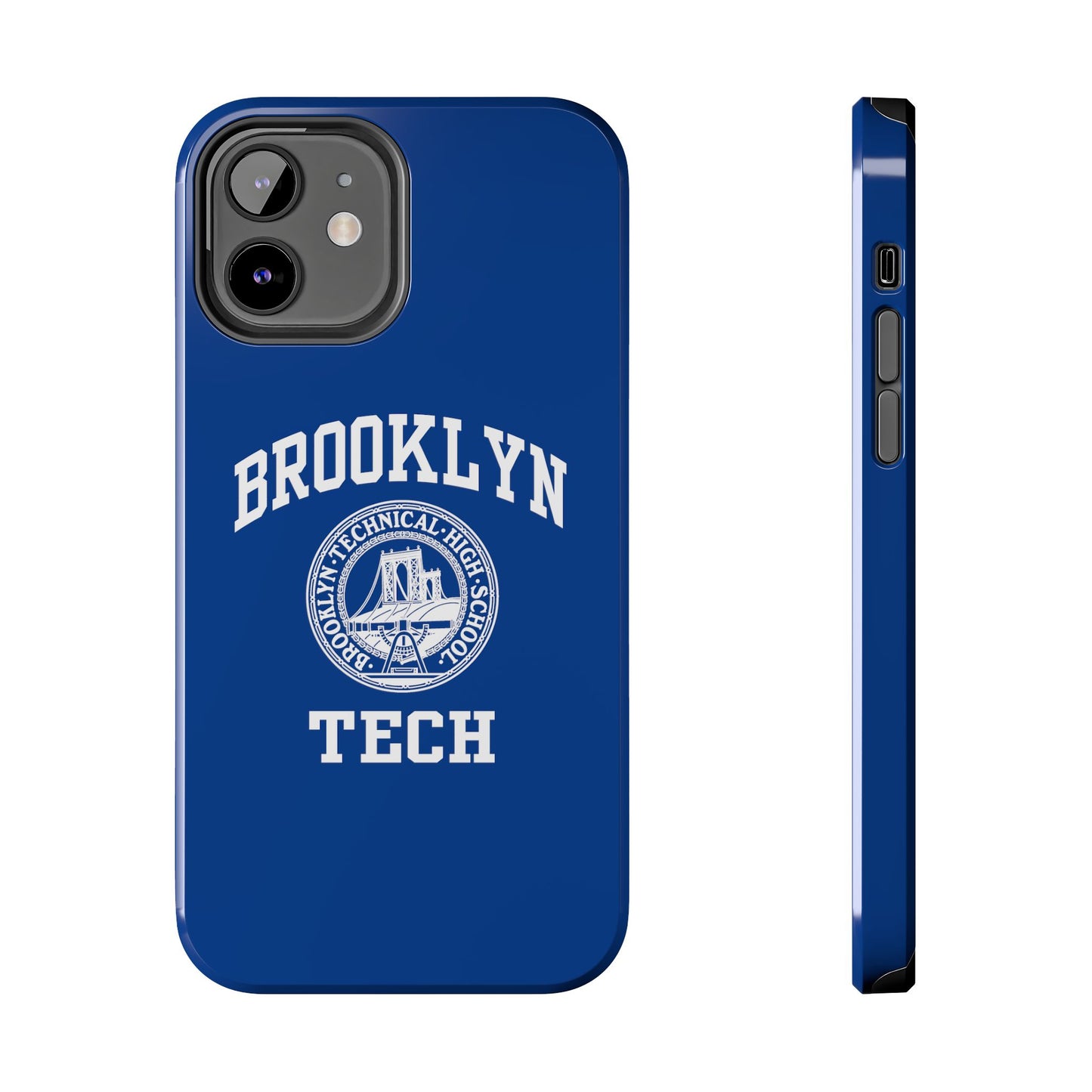 Brooklyn Tech Classic Logo - Tough Phone Cases - Navy