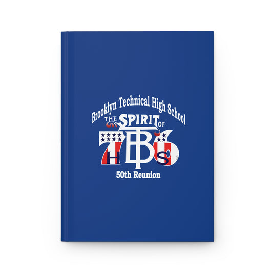 Class o 1976 50th Reunion Hardcover Journal - Blue