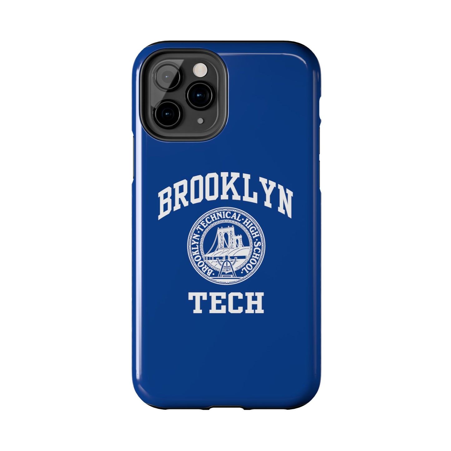 Brooklyn Tech Classic Logo - Tough Phone Cases - Navy