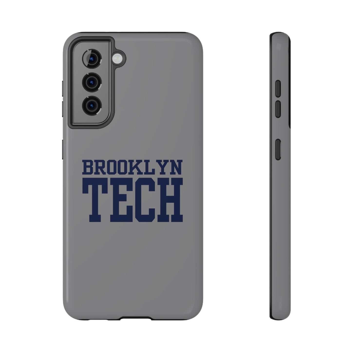 Brooklyn Tech - Impact-Resistant Phone Cases - Iphone Or Samsung - Gray