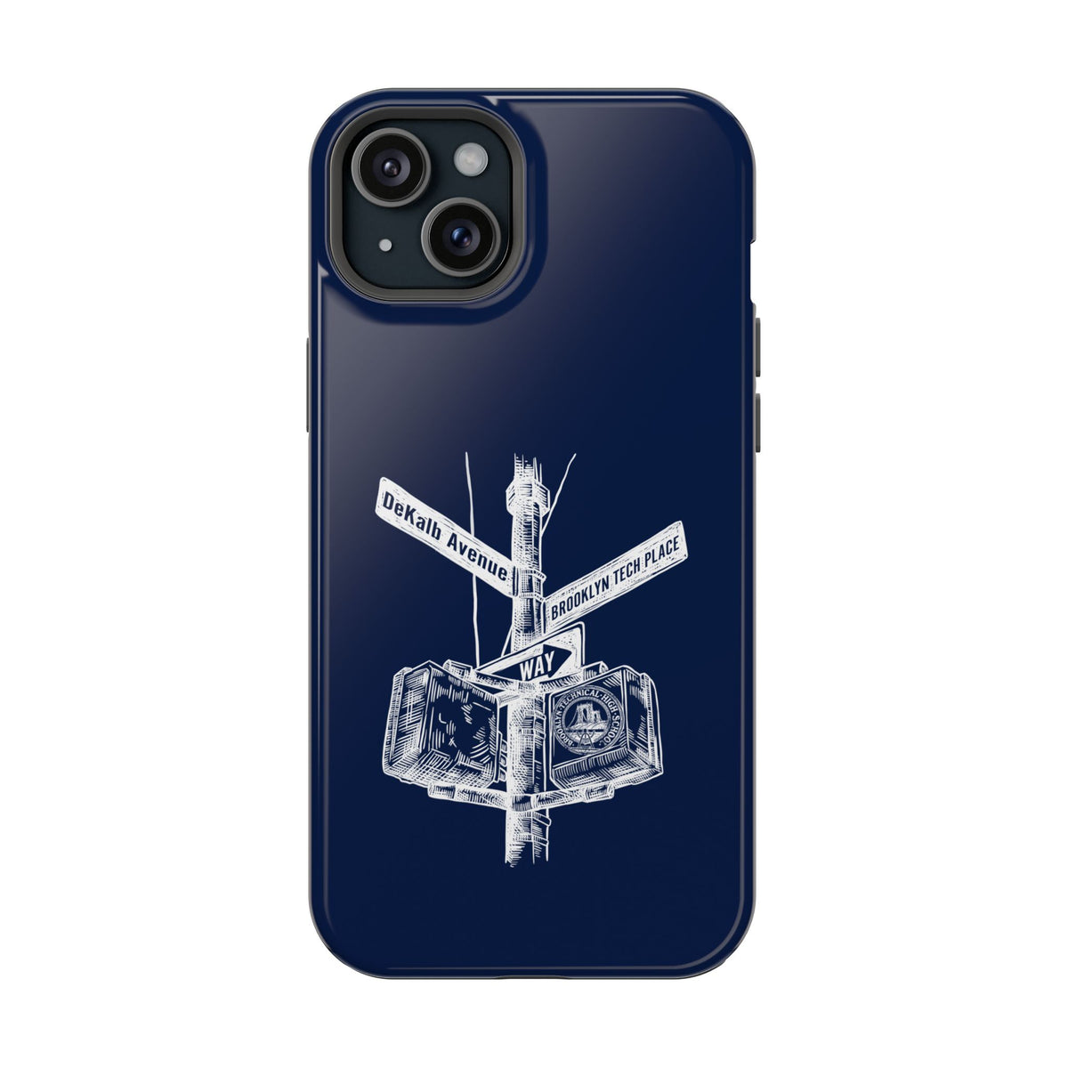 Dekalb Avenue & Brooklyn Tech Pl Magnetic Phone Case