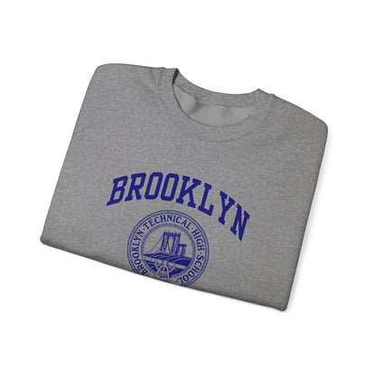 Brooklyn Tech Classic Logo - Men's Heavy Blend™ Crewneck Sweatshirt - Class of 2028