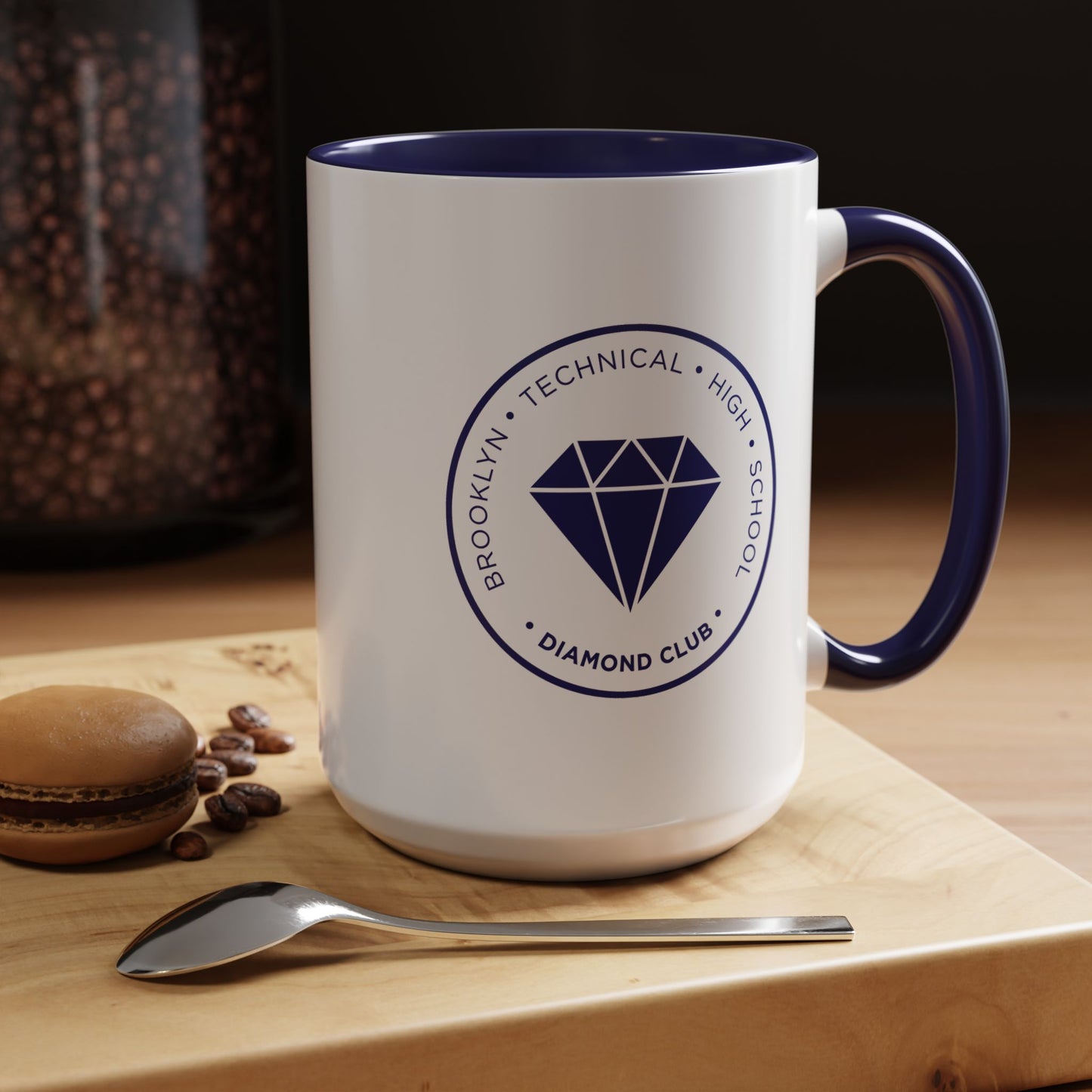 Diamond Club - Accent Coffee Mug - White