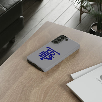 Stacked Logo - Tough Phone Cases - Gray - Samsung phones