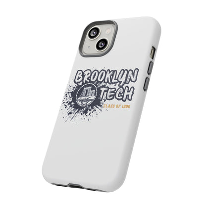 Class Of 1990 Commemorative Tough Cases - Apple & Samsung Only - Gold Font On White Background