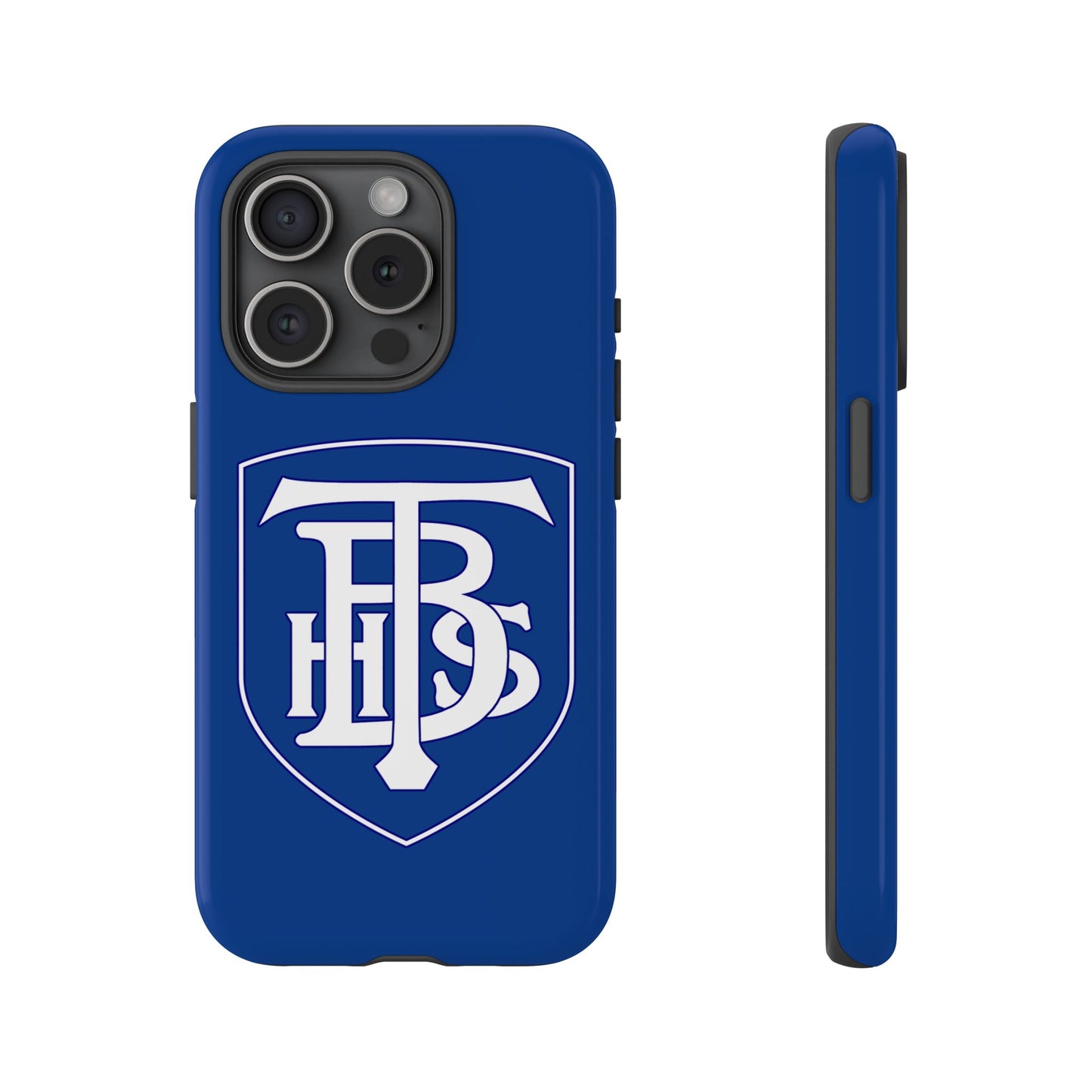 Stacked Logo - Tough Phone Cases - Navy