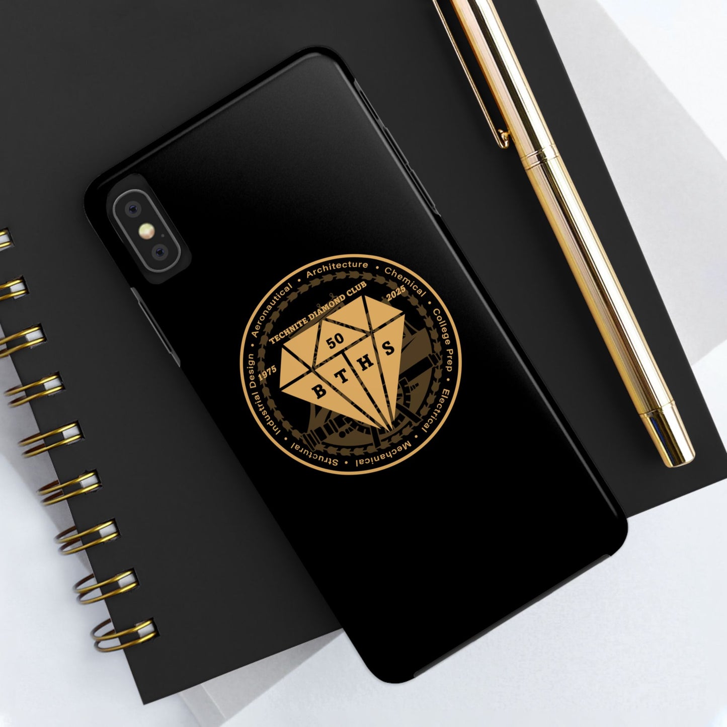 Class Of 1975 Commemorative Tough Phone Cases - Black
