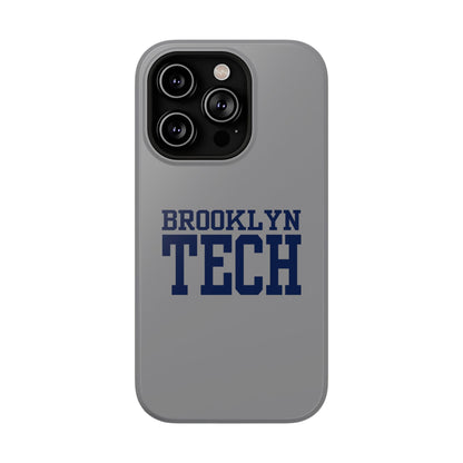 Brooklyn Tech - Impact-Resistant Phone Cases - Iphone Or Samsung - Gray