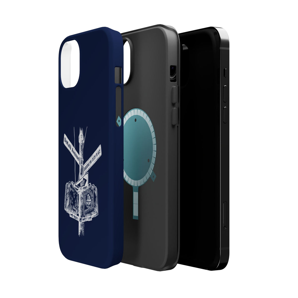 Dekalb Avenue & Brooklyn Tech Pl Magnetic Phone Case