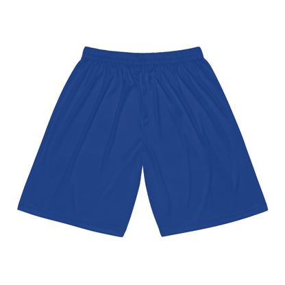 Classic Tech Logo: Basketball Shorts - (navy)